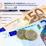 Modello 730 euro contanti