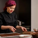 ricetta dei dolcetti vegetariani di cioccolato e tahina