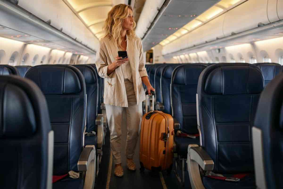 posto in piedi in aereo: l'innovazione