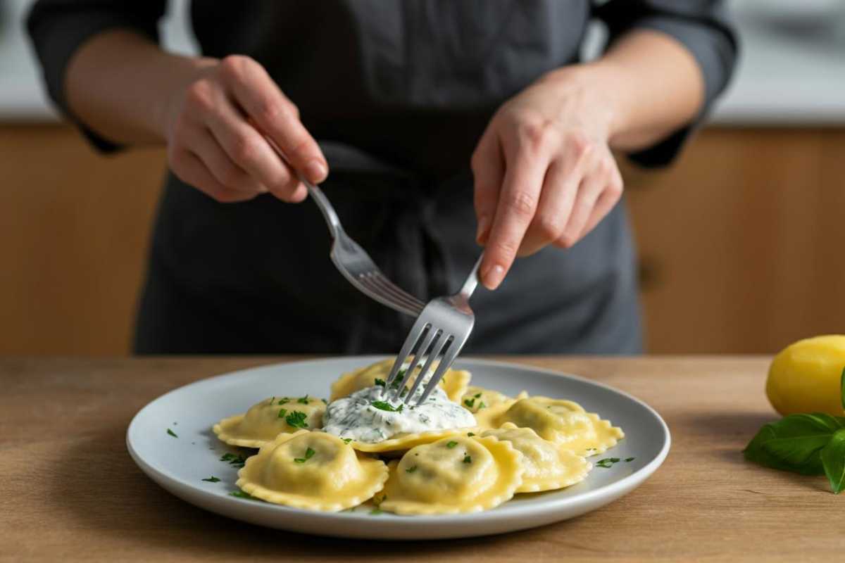 come fare i ravioli di patate ed erbette