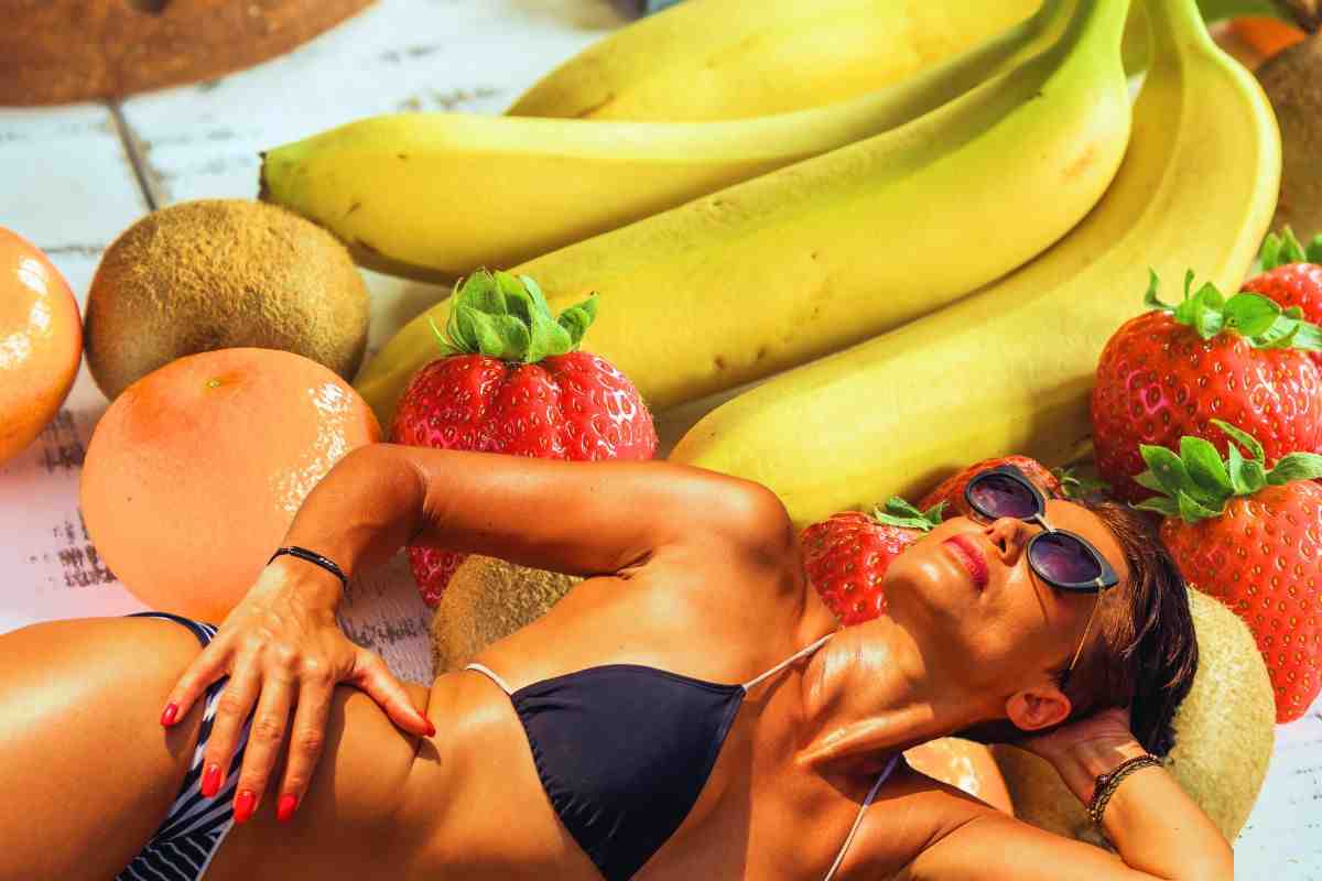 il frutto per l'abbronzatura