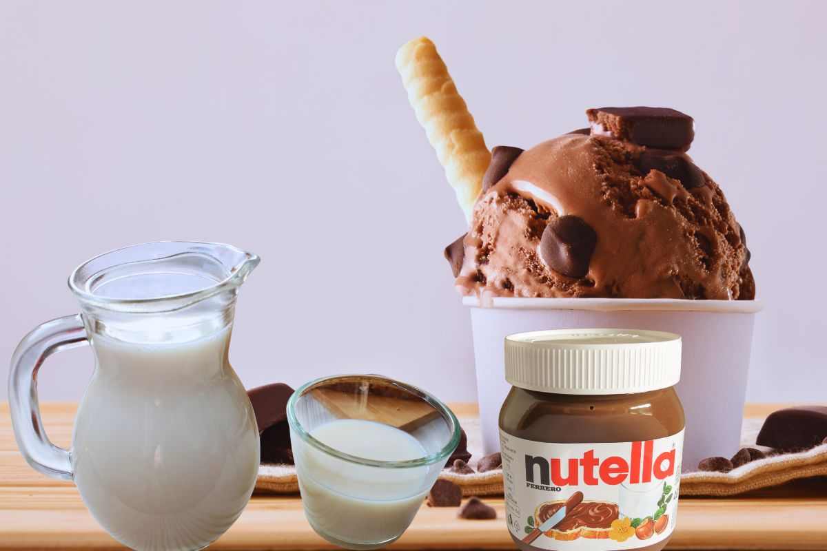 ricetta del gelato alla nutella