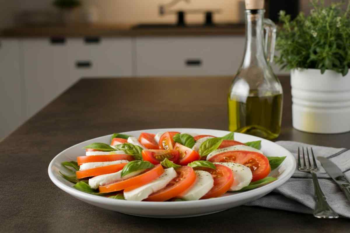 come fare l'insalata caprese
