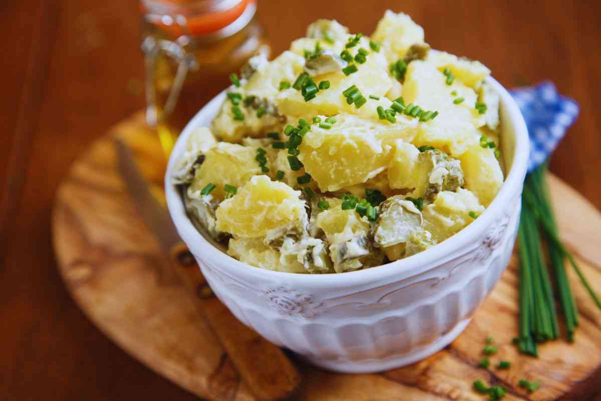ricetta dell'insalata di patate