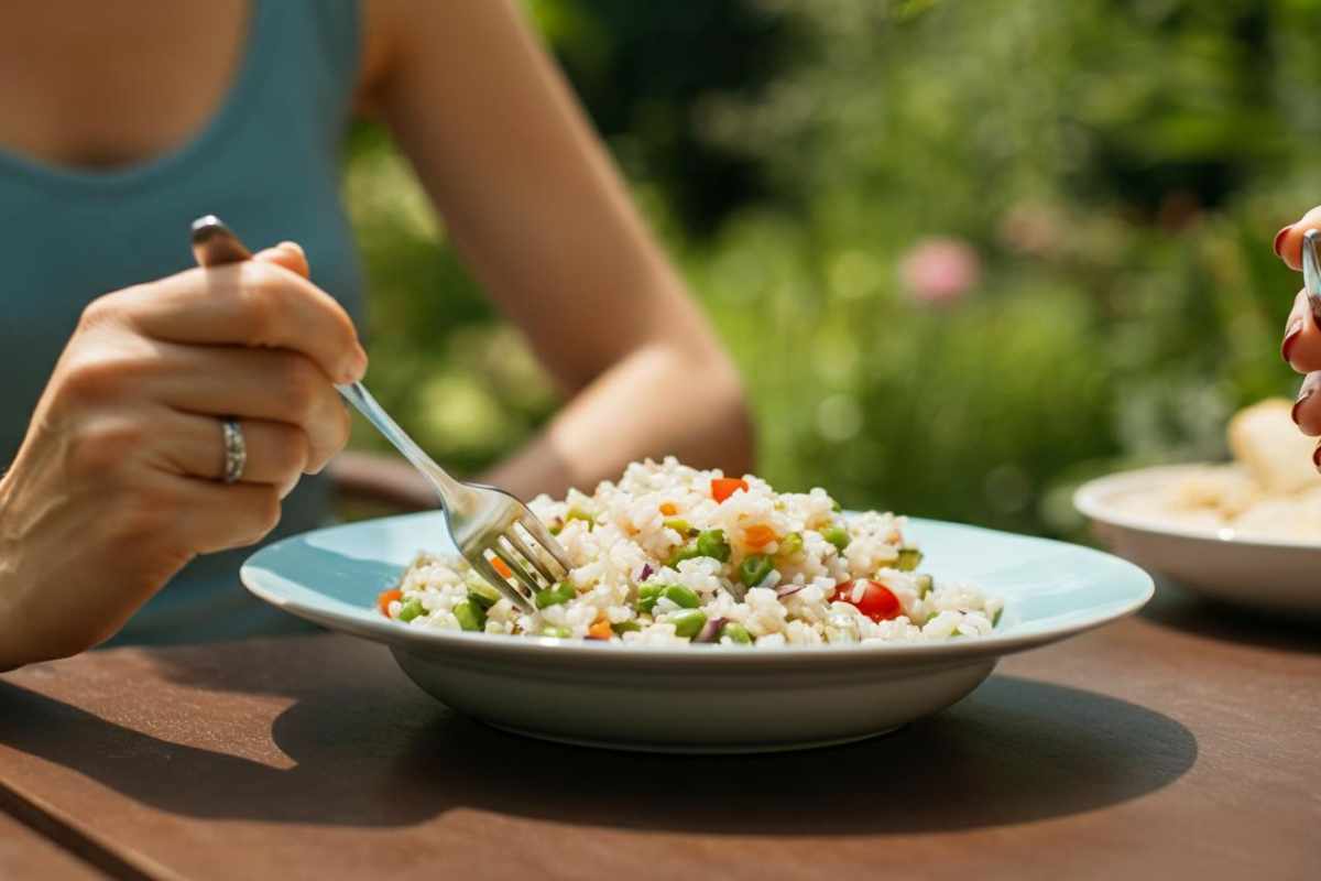 ricetta dell'insalata di riso