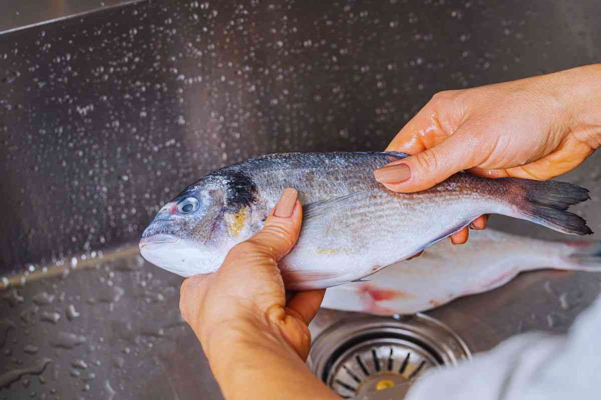 il trucco dello chef: non lavare il pesce