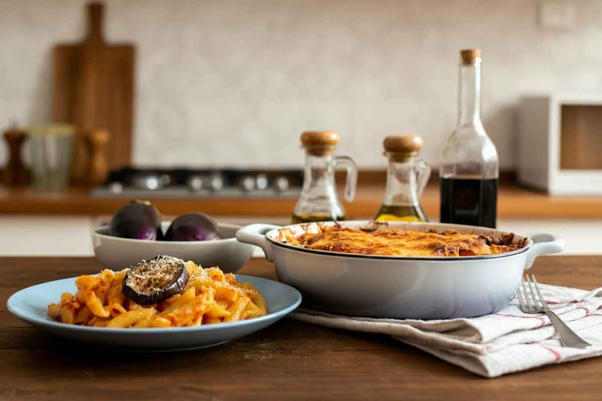 come fare la pasta al forno con melanzane