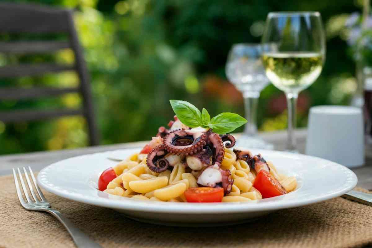 come fare la pasta con polpo