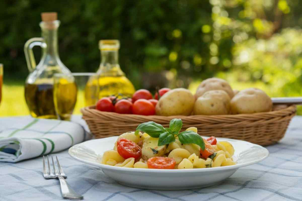 come fare la pasta conle patate etiva