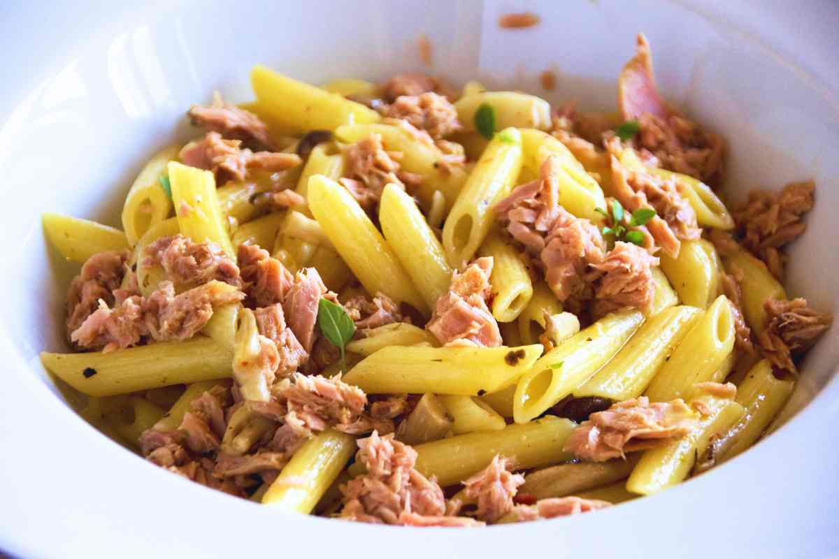 ricetta della pasta tonnata