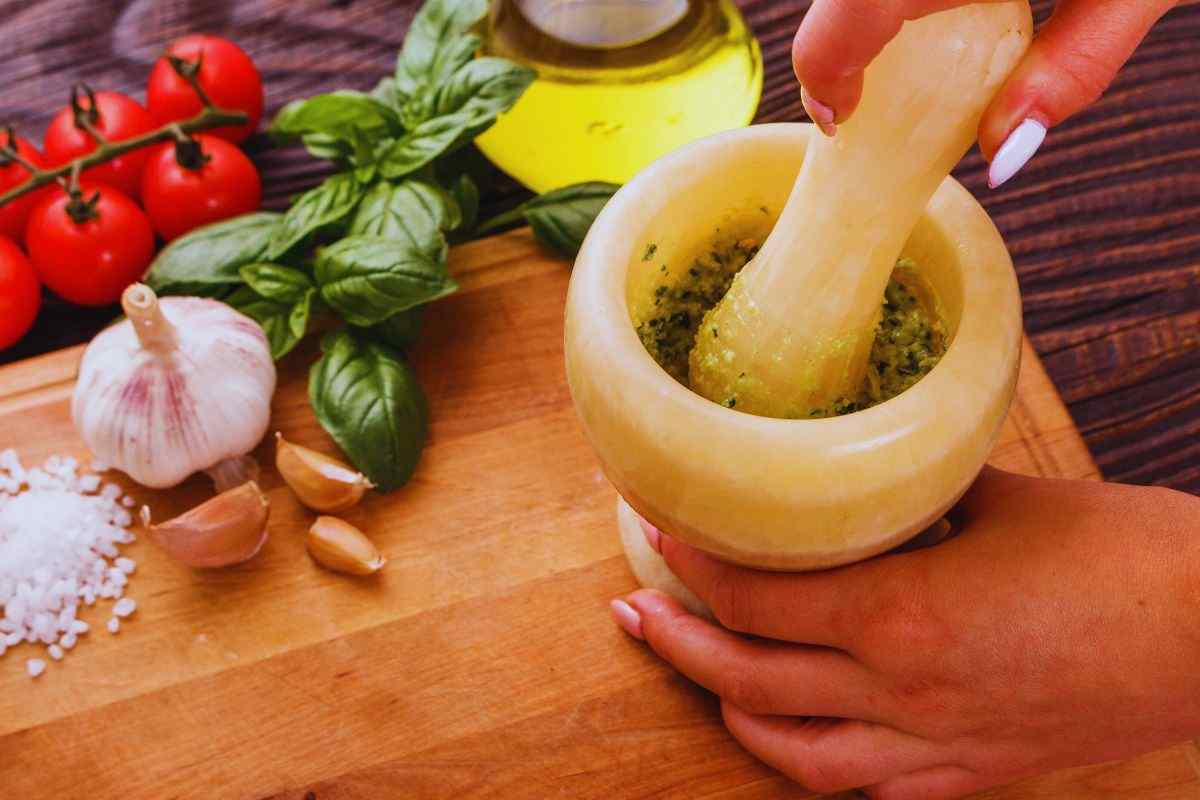 ricetta di vari tipi di pesto