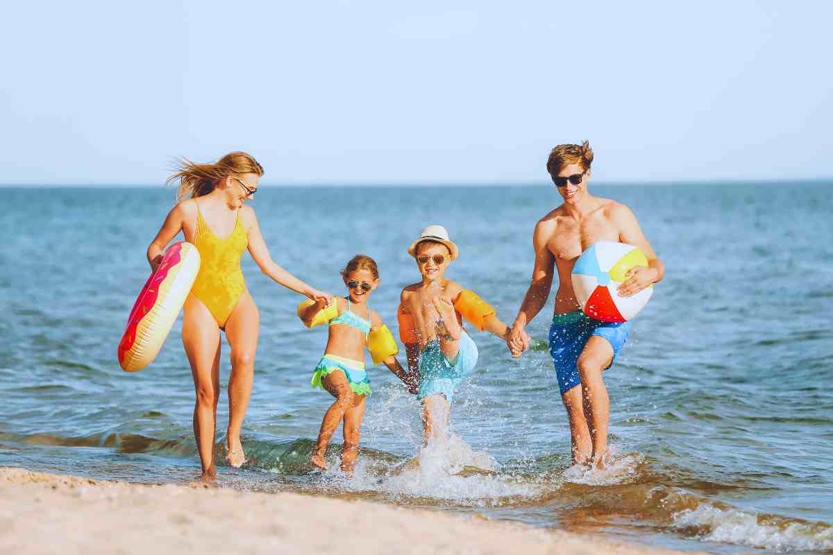 spiagge per famiglie