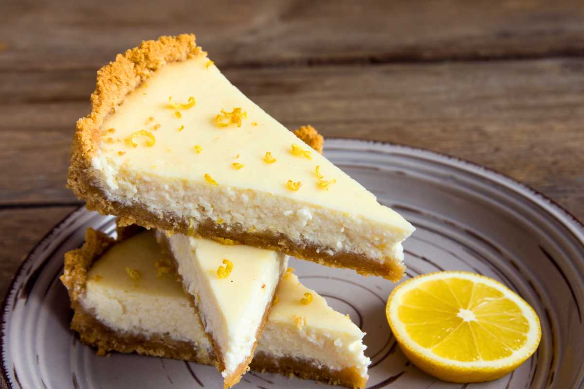 cheesecake al limone facile